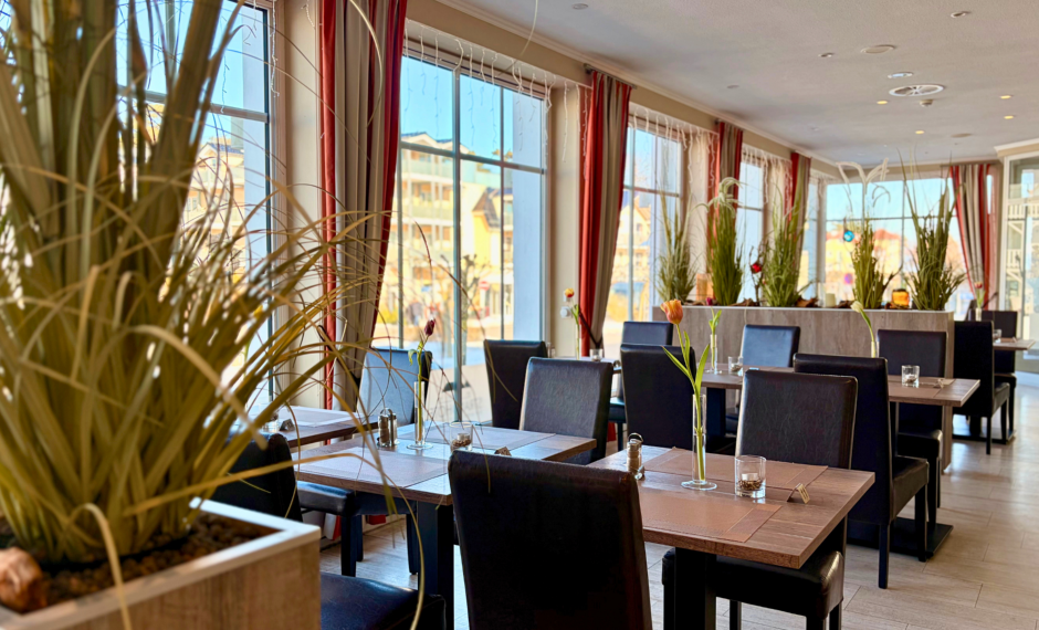 Zum Kranich Restaurant Frühling