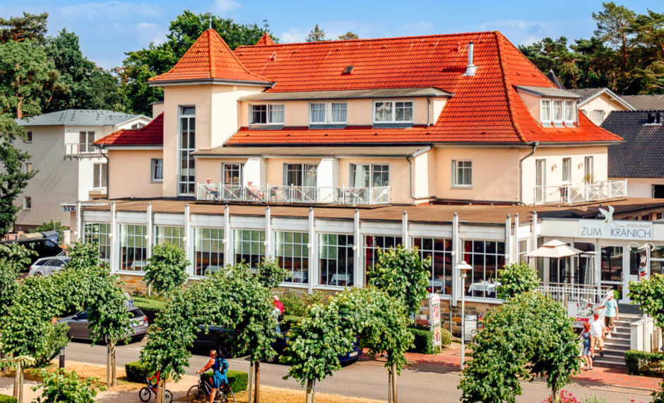 Sommer im Strandhotel in Baabe