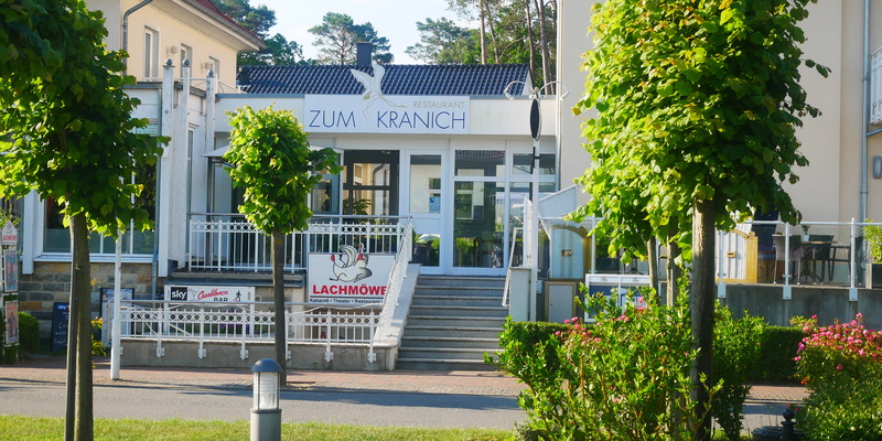 Restaurant Baabe auf Rügen an der Ostsee Zum Kranich