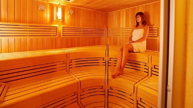 Sauna im Strandhotel Baabe - Entspannen auf Rügen - Entspannungsurlaub - Urlaub auf Rügen