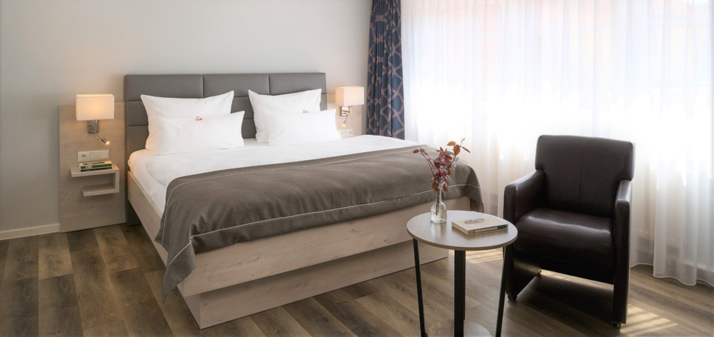 Doppelzimmer ohne Balkon R&R Strandhotel Baabe